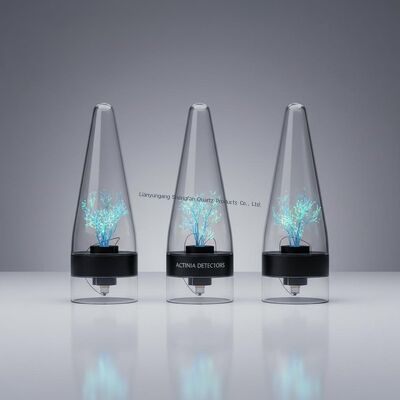 หลอดแก้วควอตซ์ SiO2 ความบริสุทธิ์สูง ทนความร้อนสูง ทนการกัดกร่อน และหลอดซิลิกาฟิวส์