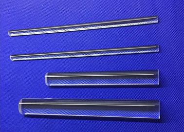 สารเคมี UV Quartz Tube Rod วัสดุที่เป็นมิตรต่อสิ่งแวดล้อม 0.25-0.5 มม กว้างภายใน ความแม่นยําสูง