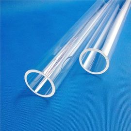 หลอดทดลองแก้วควอทซ์ขนาดแม่นยำ 400 OD Uv Protection Fused Quartz Tube Silica