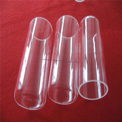 ความบริสุทธิ์สูง 99.99% SiO2 ท่อแก้วควอตซ์ที่มีจุดปรับปรุง 1180 °C และจุดยืด 1100 °C สําหรับการใช้งานในครึ่งประสาท