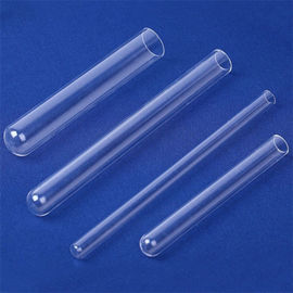 Reagent Bottle Glass Test Tubes , Screw Cap Test Tubes High Temperature High Quality Quartz Test Tube