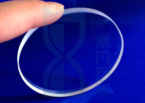 92- 99.5% โปร่งใส UV Morse 6.5 Fused Quartz Plate แผ่นแก้วควอตซ์