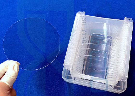 แผ่นเวเฟอร์ใสควอตซ์ยูวีผสมซิลิกาแผ่นแก้วควอตซ์ขายส่งจานควอตซ์ใส FUSED QUARTZ PLATE