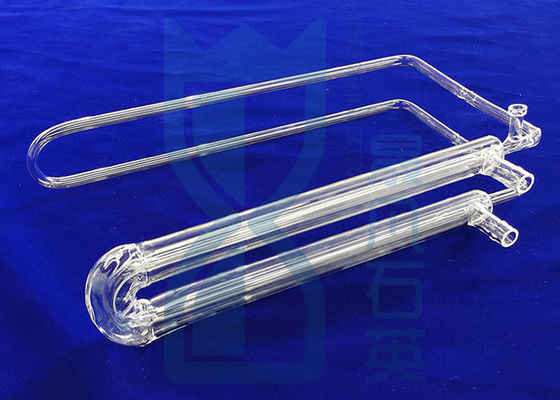 หน่วยกลั่น Photo Catalytic Uv จำหน่ายแก๊ส Passable หลอดปฏิกิริยาแก้วควอตซ์ Science Lab เครื่องแก้ว