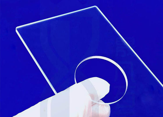 Uv Uvc Alkali ความต้านทานแก้วควอตซ์แผ่นสำหรับ Led Product Protection Window