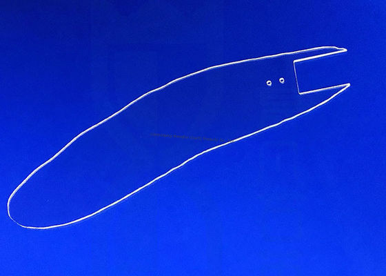 แผ่นกระจกควอตซ์ทนความร้อนสูงแบบกำหนดเองสำหรับเครื่องบ่ม พร้อมค่าความคลาดเคลื่อน ±0.02 มม. และอุณหภูมิใช้งาน 1150C