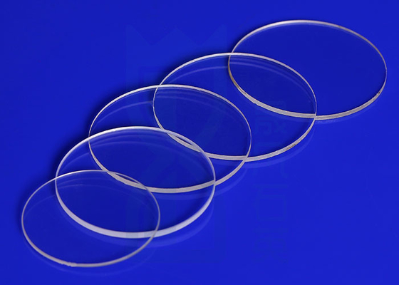 High Transmittance 2.2g/Cm3 Fused Silica Plate Uv . โปร่งใส
