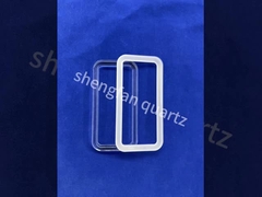 โรงงานที่กําหนดเองกันอุณหภูมิสูงแหวนควอตซ์โปร่งใส