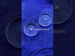 แท่งซิลิกาผสมแก้วควอทซ์ใสขัดสำหรับไฟเบอร์บาร์