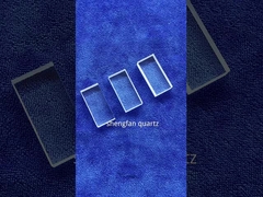 แผ่นแก้วควอทซ์ Uv ใสแบบกำหนดเองสำหรับกระจกวิวพอร์ต 100 มม