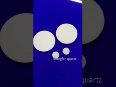 เครื่องตรวจจับอัคตินียาทุ๊บคอรทซ์ซิลิก้าหลอมคุณภาพสูง