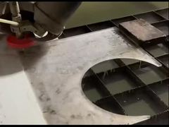 หน้าต่างกระจกควอตซ์ซิลิกาหลอมรวมร่องเลเซอร์ 99.99%