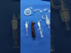 โรงงาน Custom อุณหภูมิสูง ทนทาน ทุบสปิรอลควอตซ์โปร่งใส