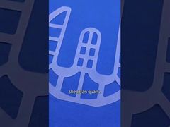 ดูแผ่นกระจกควอตซ์ทนความร้อนทรงสี่เหลี่ยมสำหรับการสาธิตเซมิคอนดักเตอร์