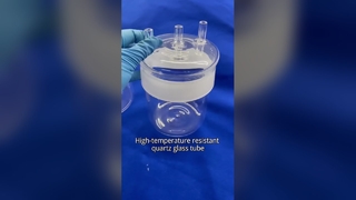 หลอดแก้วควอตซ์อุณหภูมิสูงแบบกำหนดเอง